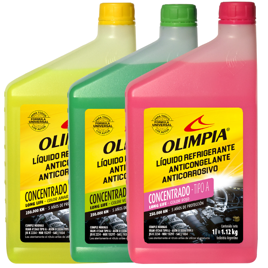 LIQUIDO REFRIGERANTE ANTICONGELANTE TIPO A CONCENTRADO